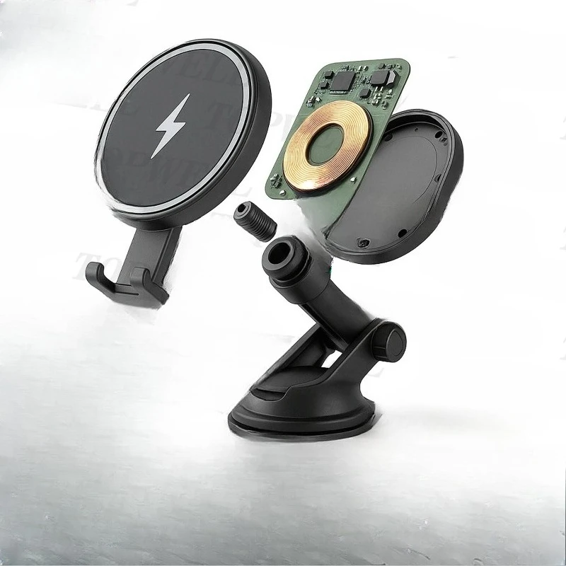 Wireless Charger Car Phone Holder with 3m Rubber Pad Flat Panel Dashboard Bracket and Electronic Engineering
Wireless Charger Car Phone Holder with 3m Rubber Pad Flat Panel Dashboard Bracket and Electronic Engineering