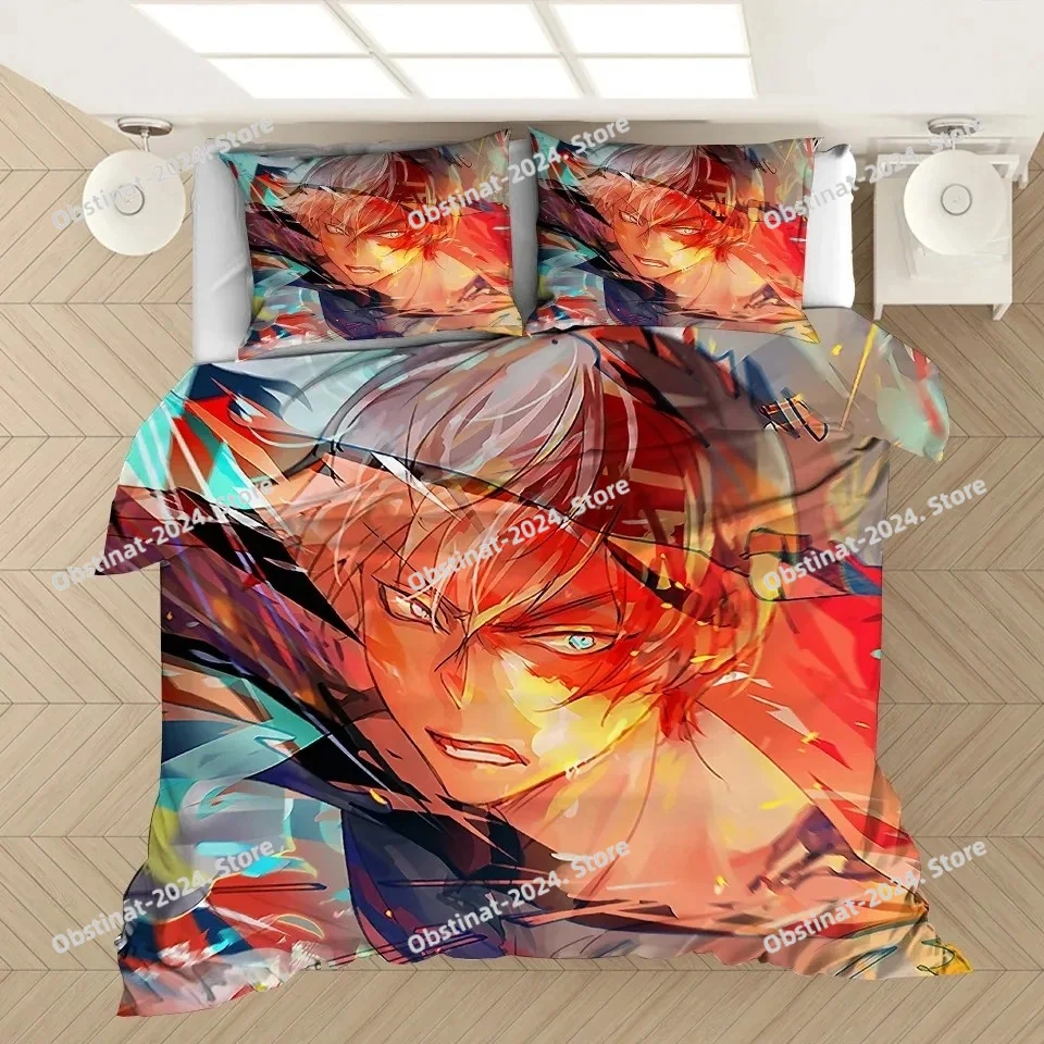 Anime Duvet Cover Pillowcase My Hero A-Academia Bedding Set Adult Boy Girl Bedroom Decoration Single Double Large Size Gift
Anime Duvet Cover Pillowcase My Hero A-Academia Bedding Set Adult Boy Girl Bedroom Decoration Single Double Large Size Gift
