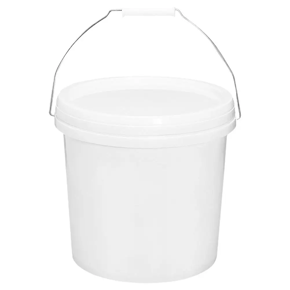 Thickened Sealing Barrel 5L White Lid Food Grade Plastic Bucket with Handle Portable Storage Wash Gardening Beach Pail
Thickened Sealing Barrel 5L White Lid Food Grade Plastic Bucket with Handle Portable Storage Wash Gardening Beach Pail