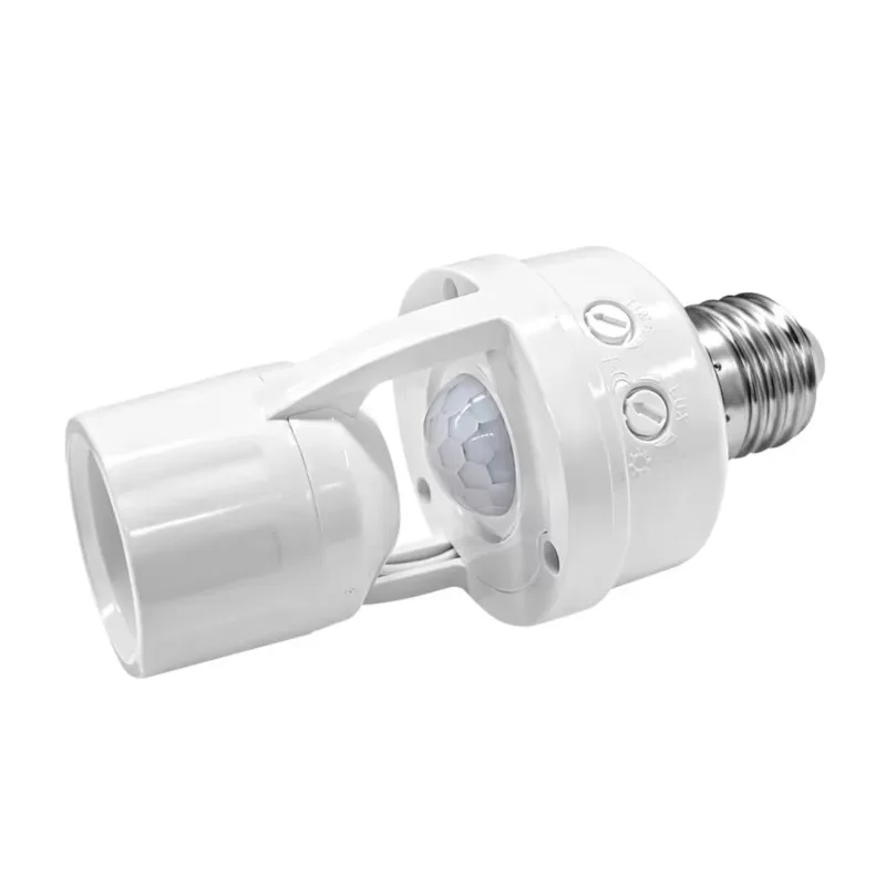 1/2/5pcs Side Small Knob Adjustable E27 Human Body Sensing Lamp Holder Infrared Sensor Spiral Led Bulb Base Motion Sensor
1/2/5pcs Side Small Knob Adjustable E27 Human Body Sensing Lamp Holder Infrared Sensor Spiral Led Bulb Base Motion Sensor