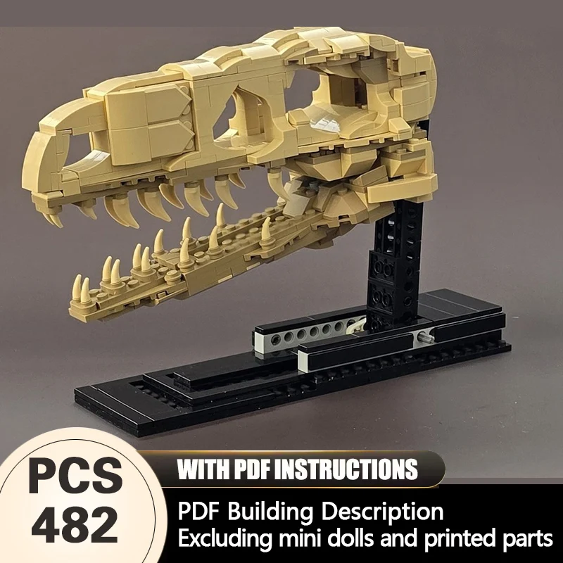 Creators Animal Series Model MOC Building Bricks Velociraptor Skull Modular Technology Gifts Holiday Assemble Children Toys Suit
Creators Animal Series Model MOC Building Bricks Velociraptor Skull Modular Technology Gifts Holiday Assemble Children Toys Suit
