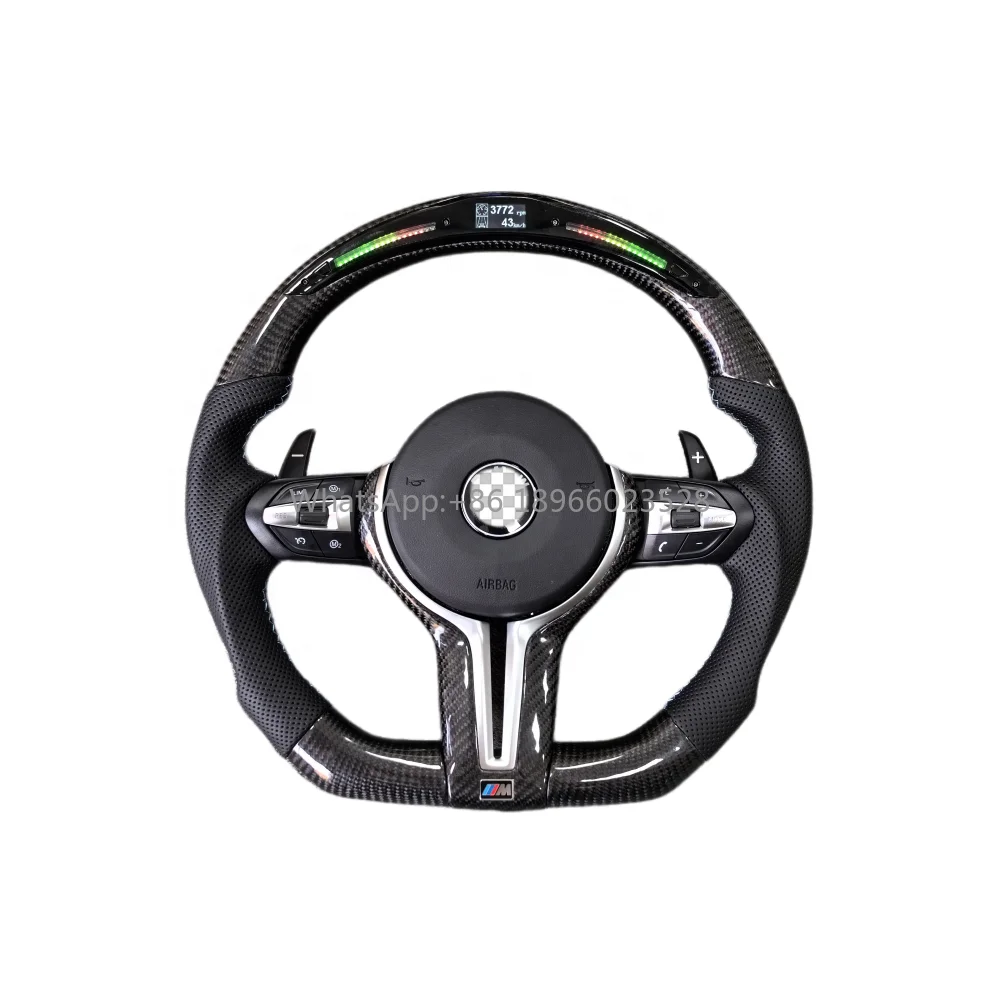 Для BMW M3 M4 M5 F10 F15 F30 F35 BMW, функциональное рулевое колесо из углеродного волокна
Для BMW M3 M4 M5 F10 F15 F30 F35 BMW, функциональное рулевое колесо из углеродного волокна