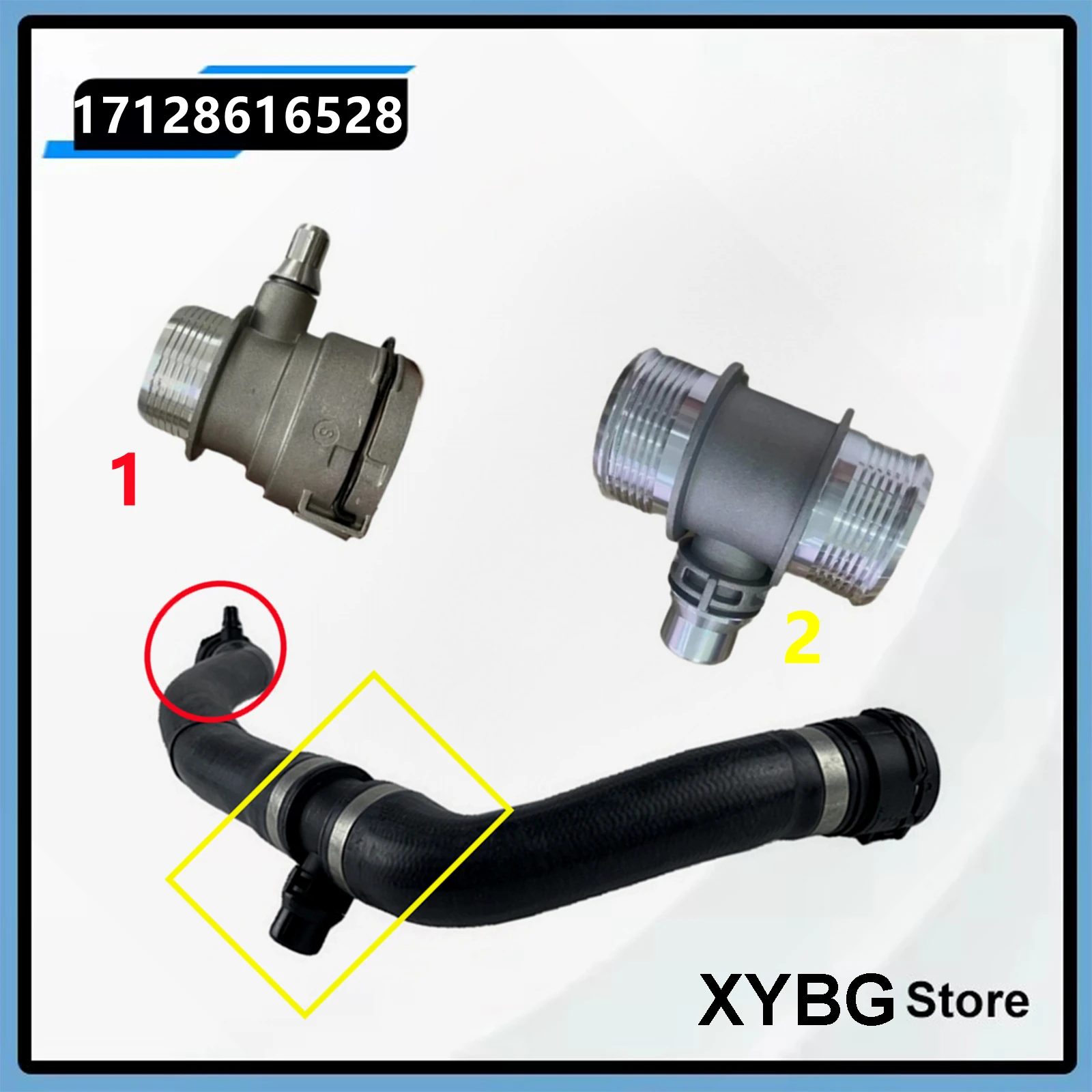 for BMW B48 3 Series F30 F34 F35 Radiator Upper Hose Aluminum Connector 17128616528
for BMW B48 3 Series F30 F34 F35 Radiator Upper Hose Aluminum Connector 17128616528