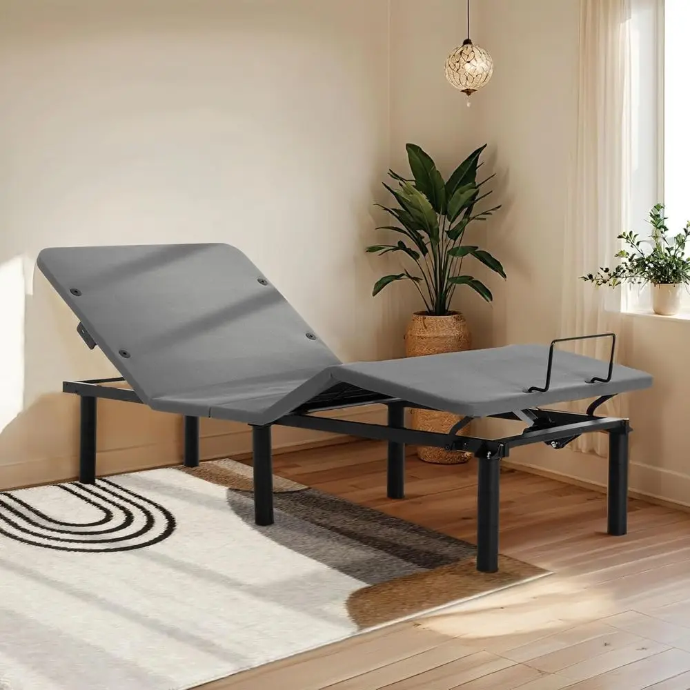 Frassie Adjustable Bed Base Frame Twin XL Electric Bed Base with USB Ports Head and Foot Incline (Twin XL)
Frassie Adjustable Bed Base Frame Twin XL Electric Bed Base with USB Ports Head and Foot Incline (Twin XL)