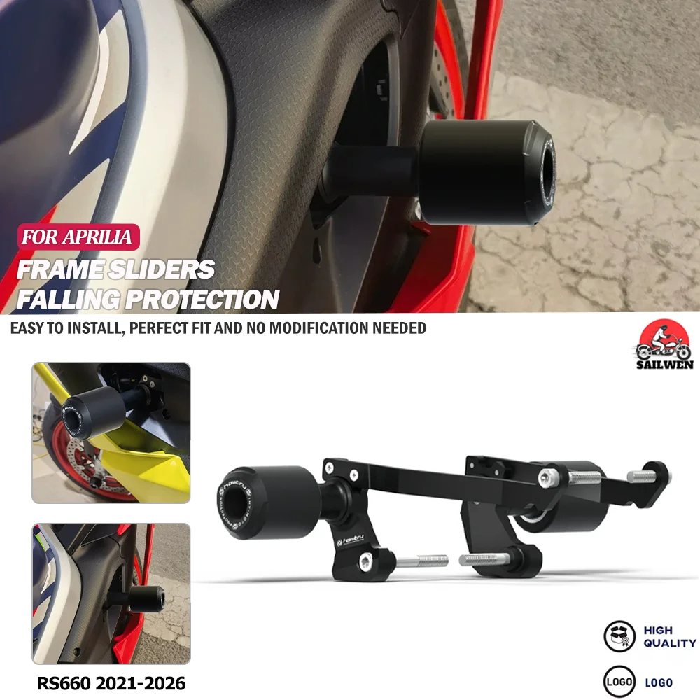 Fit For Aprilia RS660 2021-2026 Motorcycle Falling Protection Engine Frame Slider Fairing Guard Crash Pad Side Protector
Fit For Aprilia RS660 2021-2026 Motorcycle Falling Protection Engine Frame Slider Fairing Guard Crash Pad Side Protector