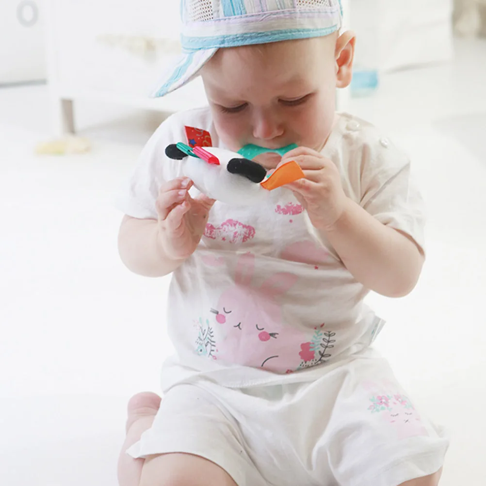 Ring Cartoon Animal H Stick Cane Teether Soft Comfortable Easy Clean Delicate Gift Parent Child
Ring Cartoon Animal H Stick Cane Teether Soft Comfortable Easy Clean Delicate Gift Parent Child