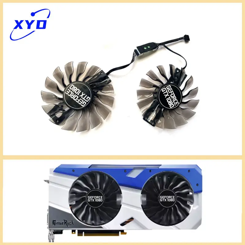 Nowy GA92S2H kompatybilny wentylator chłodnicy dla Palit GTX1080 GameRock edycja premium chłodzenie karty graficznej 85MM 4PIN
Nowy GA92S2H kompatybilny wentylator chłodnicy dla Palit GTX1080 GameRock edycja premium chłodzenie karty graficznej 85MM 4PIN