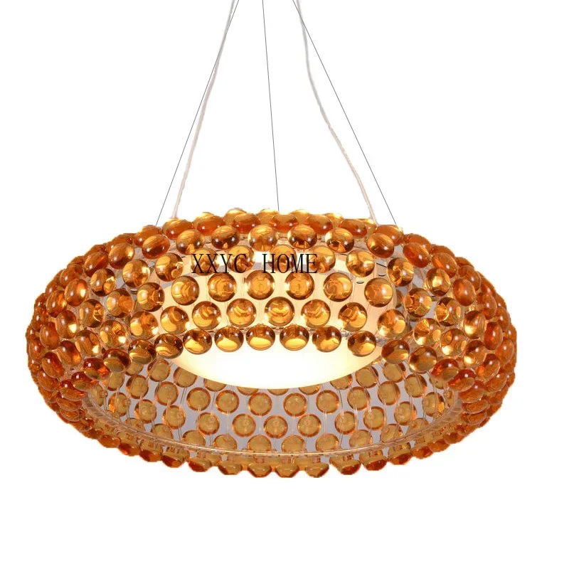 European Modern and Simple Sweat Beads Ion Chandelier Acrylic Crystal Beads Ceiling Lamp
European Modern and Simple Sweat Beads Ion Chandelier Acrylic Crystal Beads Ceiling Lamp