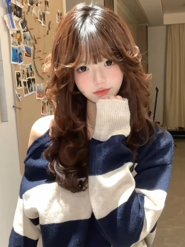 Корейский свободный свитер в стиле Color Block с уникальным дизайном, красивый осенний модный женский вязаный топ с длинными рукавами
Корейский свободный свитер в стиле Color Block с уникальным дизайном, красивый осенний модный женский вязаный топ с длинными рукавами