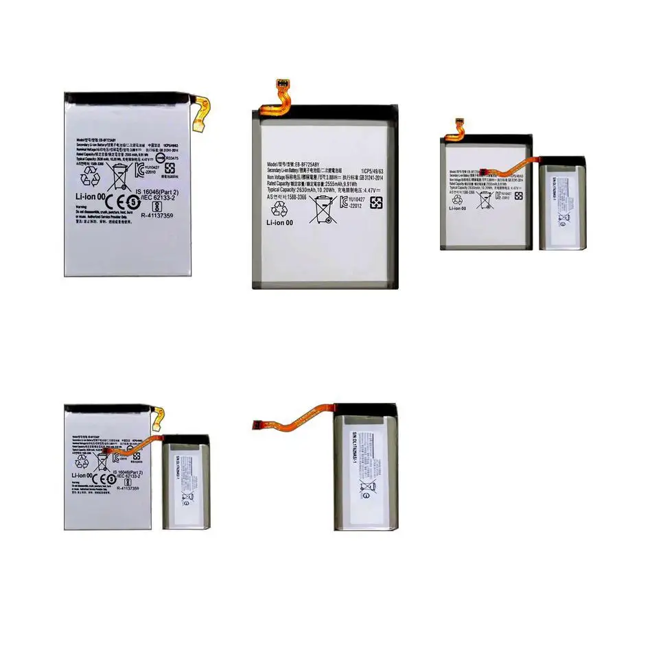 EB-BF724ABY EB-BF723ABY+EB-BF724ABY EB-BF725ABY+EB-BF724ABY Battery For Samsung Galaxy Z Flip 4 F723 F724 SM-F7210 5G
EB-BF724ABY EB-BF723ABY+EB-BF724ABY EB-BF725ABY+EB-BF724ABY Battery For Samsung Galaxy Z Flip 4 F723 F724 SM-F7210 5G