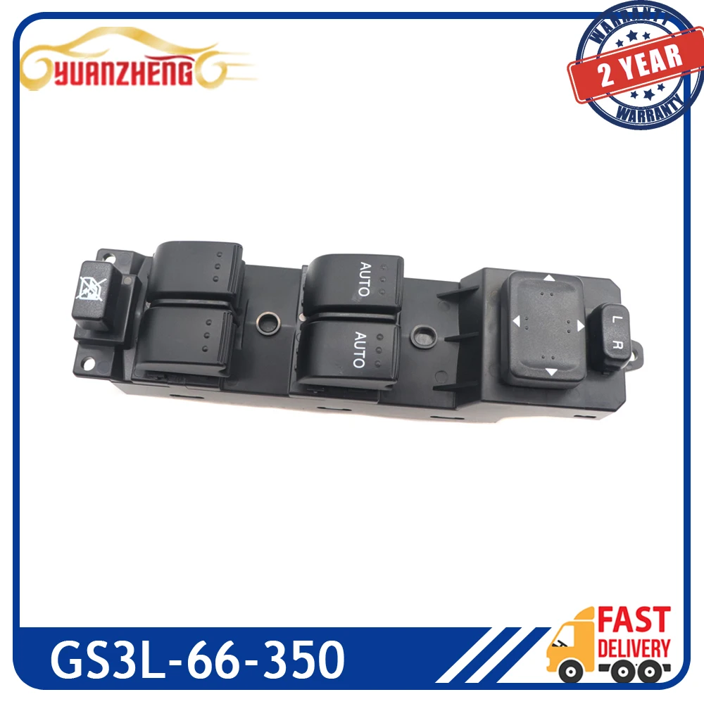 GS3L-66-350 Главный переключатель управления электрическим стеклоподъемником для Mazda CX7 6 2.5L 3.7L 2007 2008 2009 2010 2011 2012 
GS3L-66-350 Главный переключатель управления электрическим стеклоподъемником для Mazda CX7 6 2.5L 3.7L 2007 2008 2009 2010 2011 2012