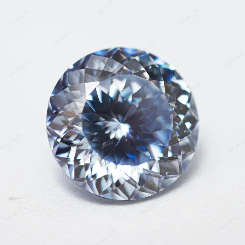 GRAMoissanite Stone Round Shape 100 Faceted Cut Lavender Color Lab Grown Gemstone for DIY Charms Jewelry Making with Certificate
GRAMoissanite Stone Round Shape 100 Faceted Cut Lavender Color Lab Grown Gemstone for DIY Charms Jewelry Making with Certificate
