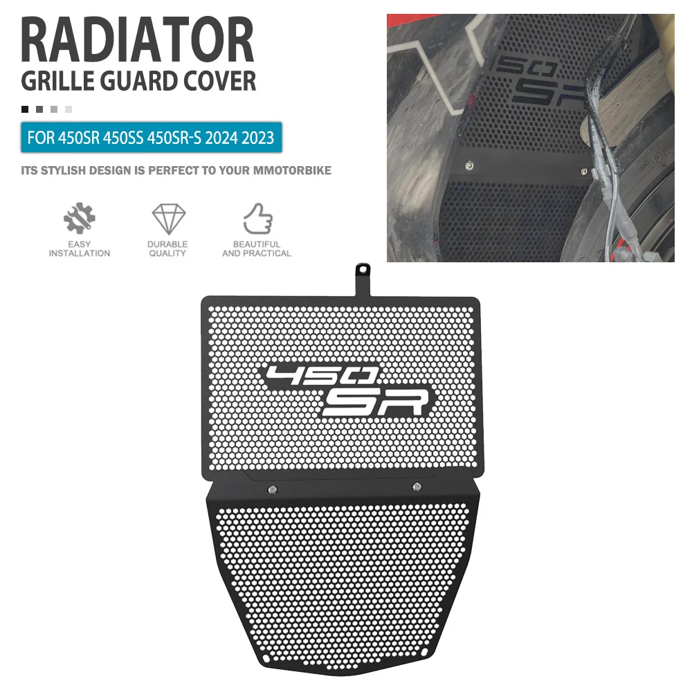 Radiator Guard FOR CFMOTO 450SR 450SS 450SR-S 2024 2023 Motorcycle Radiators Grille Cover Protector Accessories Parts
Radiator Guard FOR CFMOTO 450SR 450SS 450SR-S 2024 2023 Motorcycle Radiators Grille Cover Protector Accessories Parts