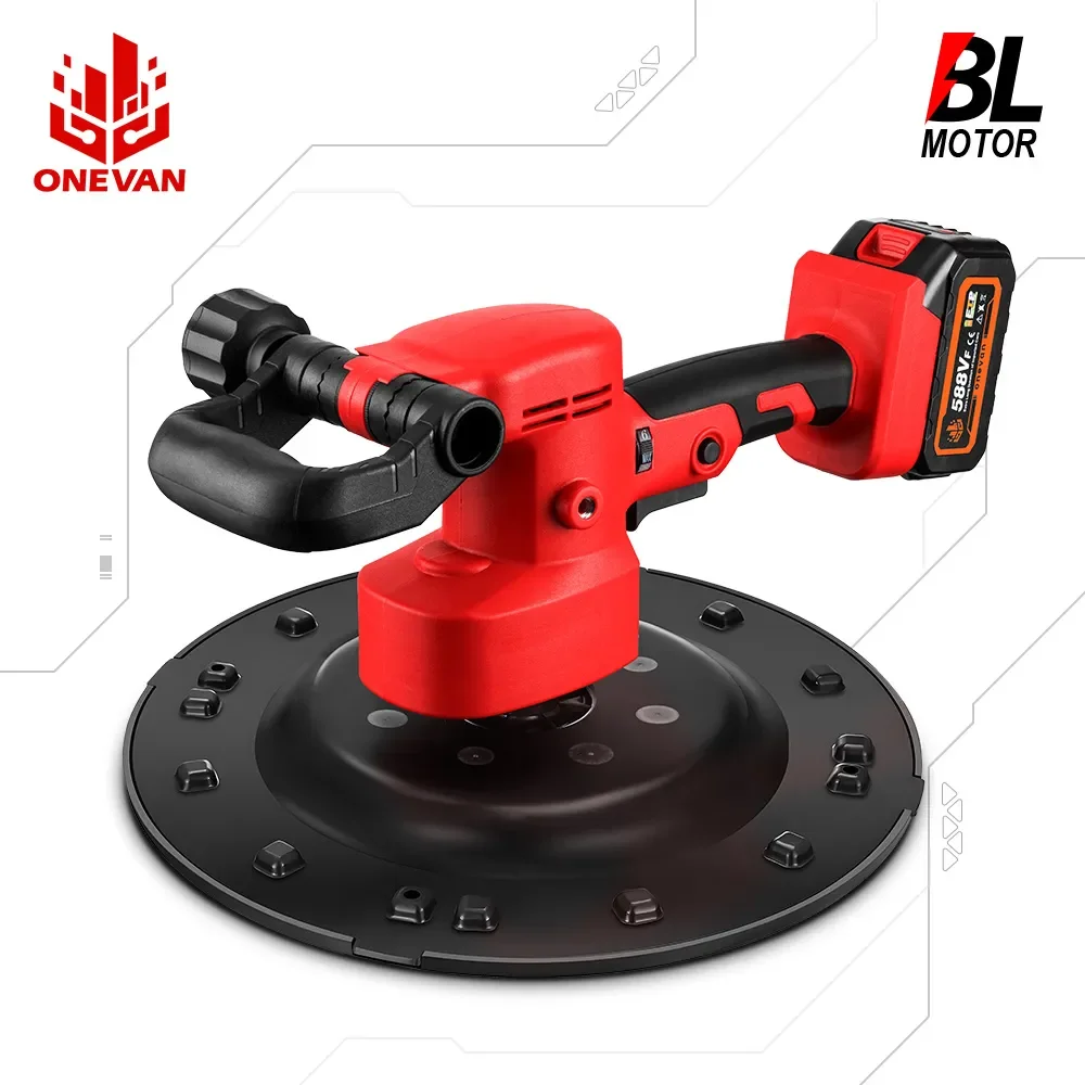 ONEVAN Brushless 380MM Electric Drywall Sander Pole Wall Polisher 1300W Dry Wall Sander Wall Sanding For Makita 18v Battery
ONEVAN Brushless 380MM Electric Drywall Sander Pole Wall Polisher 1300W Dry Wall Sander Wall Sanding For Makita 18v Battery