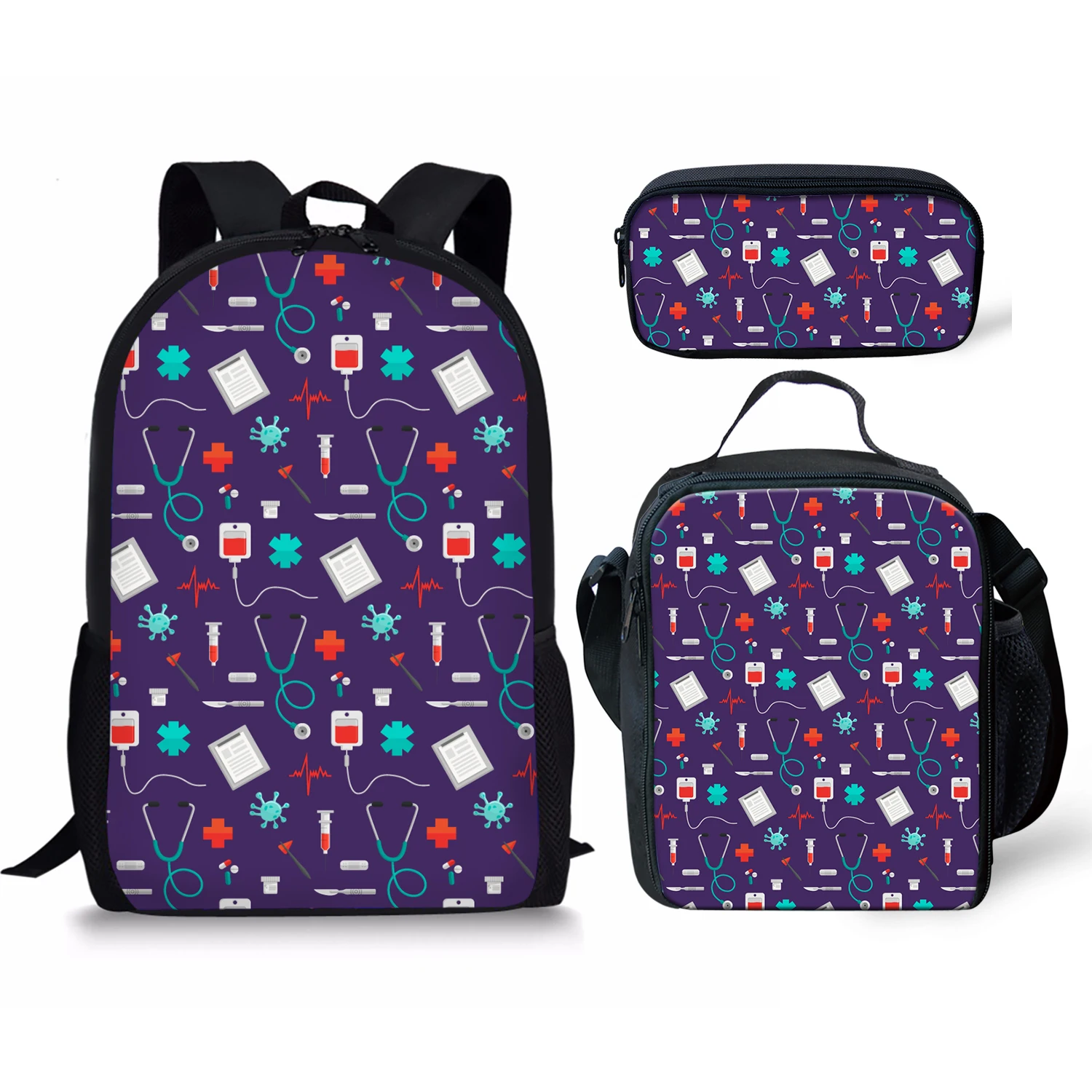 Creative Popular Peculiar Funny Nurse Heart 3D Print 3pcs/Set pupil School Bags Laptop Daypack Backpack Lunch bag Pencil Case
Creative Popular Peculiar Funny Nurse Heart 3D Print 3pcs/Set pupil School Bags Laptop Daypack Backpack Lunch bag Pencil Case