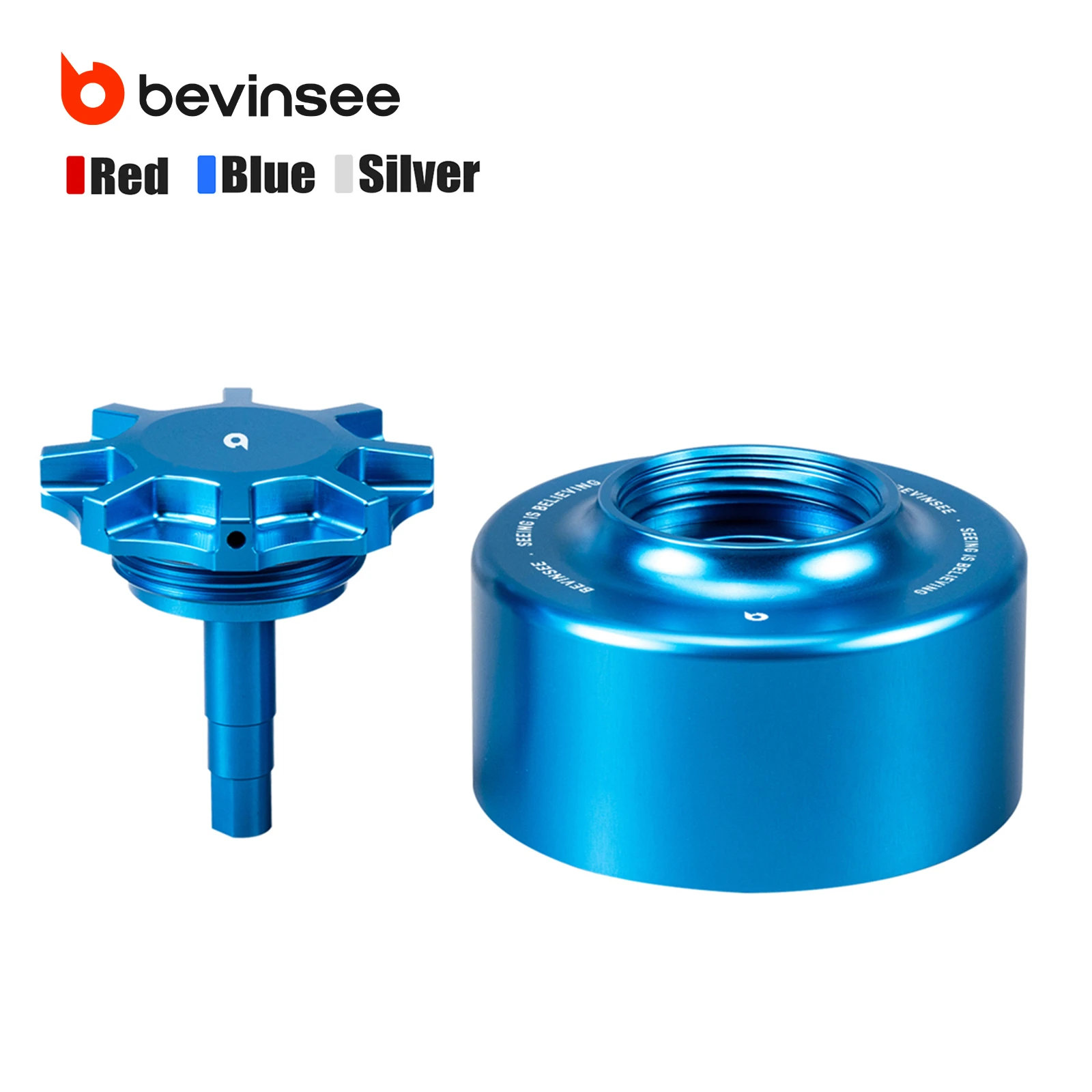 BEVINSEE Aluminum Power Steering Reservoir Set for MINI R50 R52 R53,for BMW E34 E39 E60 E61 E87 E82 E36, Replace 32 41 6 851 218
BEVINSEE Aluminum Power Steering Reservoir Set for MINI R50 R52 R53,for BMW E34 E39 E60 E61 E87 E82 E36, Replace 32 41 6 851 218