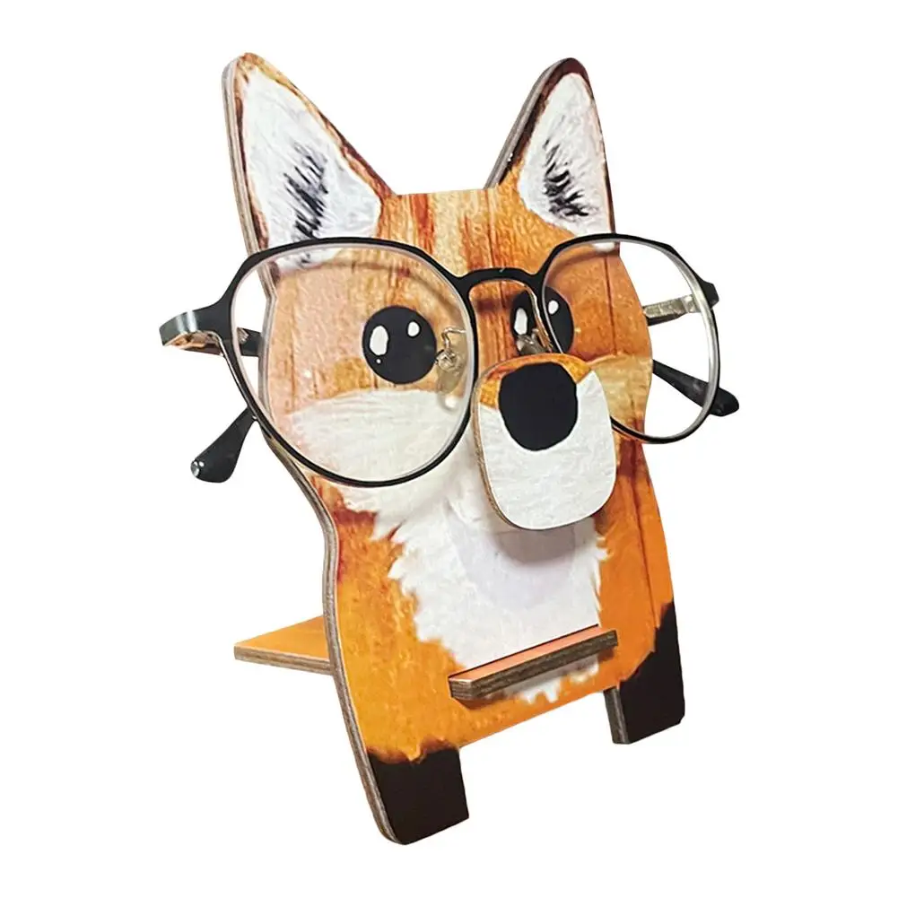 Handmade Wooden Spectacle Holder Eyeglass Frame Cute Fox Design Glasses Display Stand For Home Office Desk Decor Accessories
Handmade Wooden Spectacle Holder Eyeglass Frame Cute Fox Design Glasses Display Stand For Home Office Desk Decor Accessories