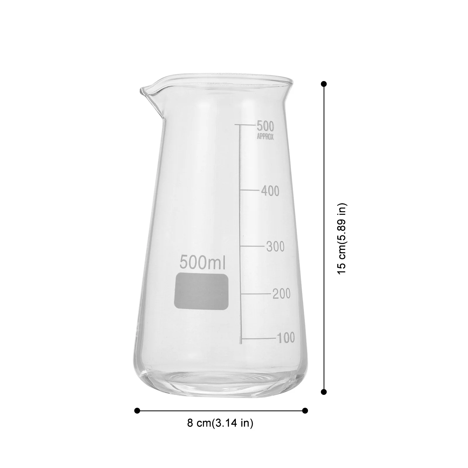 High Temperature Resistant Glass Beaker Clear Scale Measuring Cup Laboratory Accessories Experiment Tool Kitchen Measuring Glass 
High Temperature Resistant Glass Beaker Clear Scale Measuring Cup Laboratory Accessories Experiment Tool Kitchen Measuring Glass