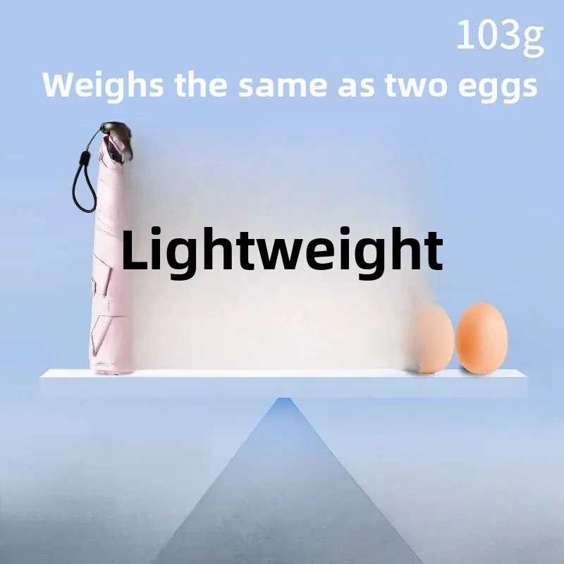 Ultra-Light Carbon Fiber Sunshade Umbrella Portable Black Glue Sun And Rainproof Home Use Three-Fold Sun Blocking Umbrella
Ultra-Light Carbon Fiber Sunshade Umbrella Portable Black Glue Sun And Rainproof Home Use Three-Fold Sun Blocking Umbrella