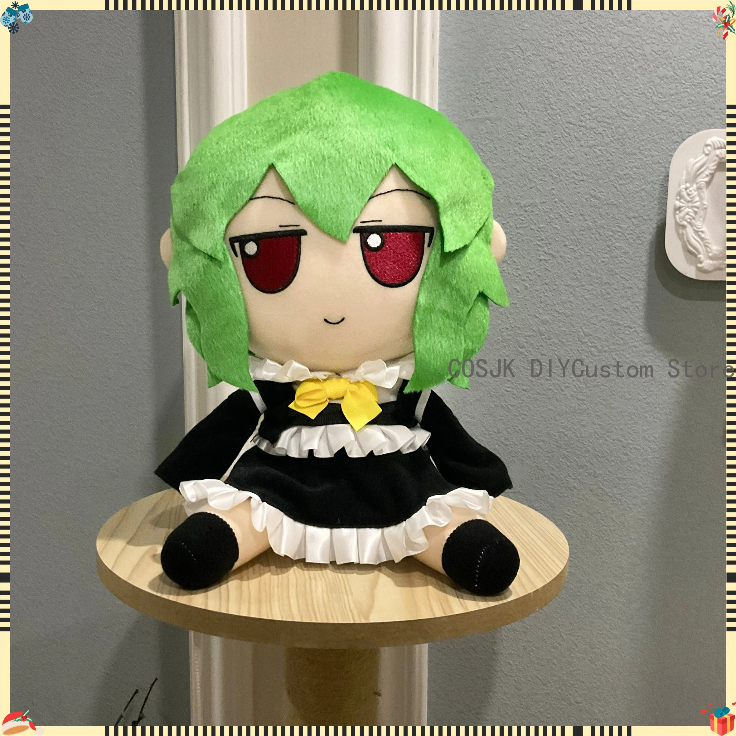 Cute Anime TouHou Project Yuuka Kawaii Fumo Cosplay Soft Cotton Doll Cartoon DIY Dress Up Sitting Figures Model Xmas Gift 20cm
Cute Anime TouHou Project Yuuka Kawaii Fumo Cosplay Soft Cotton Doll Cartoon DIY Dress Up Sitting Figures Model Xmas Gift 20cm