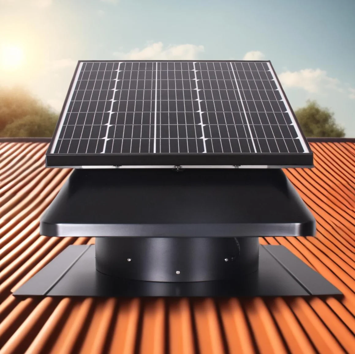 40W BLDC Solar Powered HVAC Systems Industrial Rooftop Exhaust Fan Motor Zero Energy Roof Ventilator for Air Circulation Cooling
40W BLDC Solar Powered HVAC Systems Industrial Rooftop Exhaust Fan Motor Zero Energy Roof Ventilator for Air Circulation Cooling