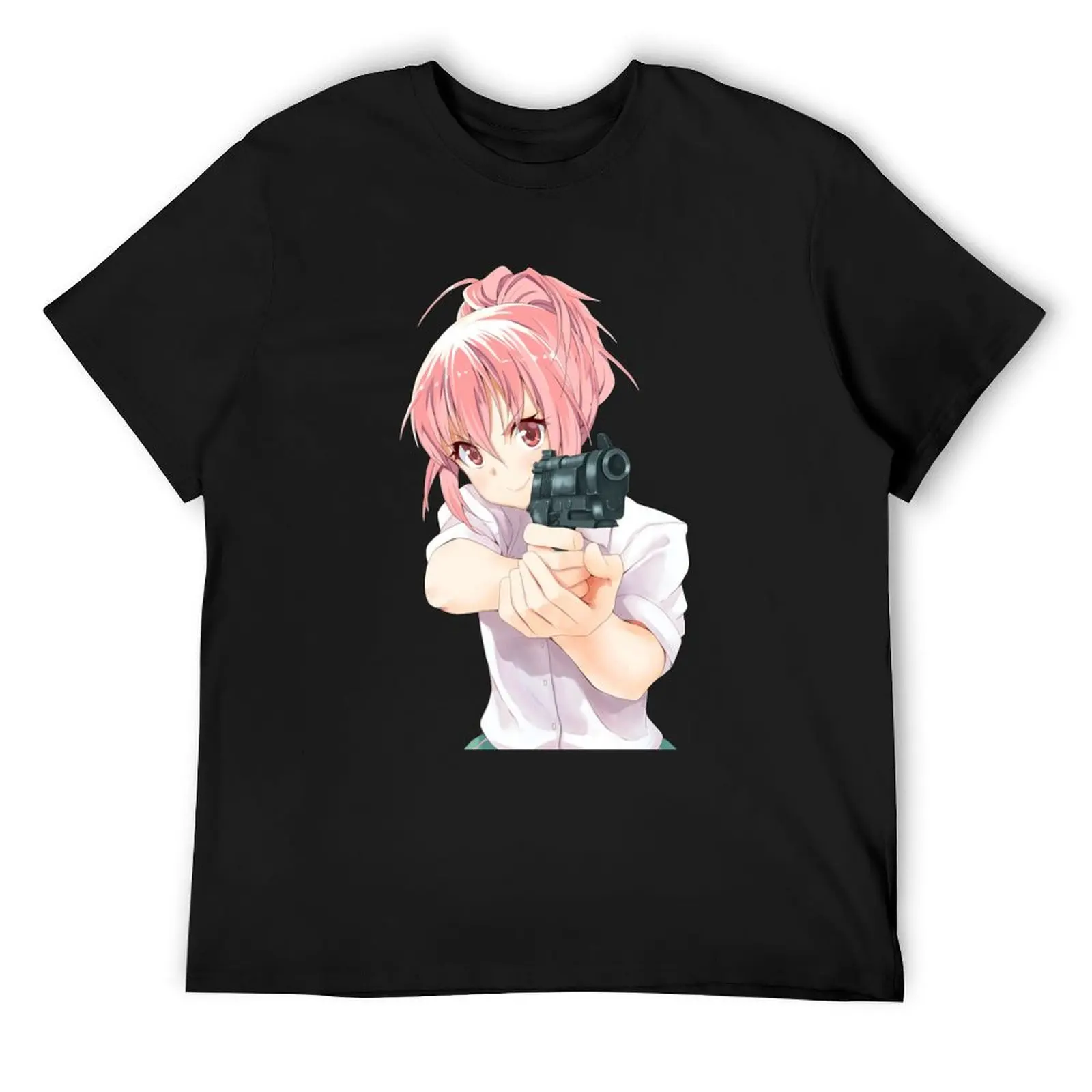 anime girl with pink hair holding a gun T-Shirt shirts graphic oversized Clothing mens clothes
anime girl with pink hair holding a gun T-Shirt shirts graphic oversized Clothing mens clothes