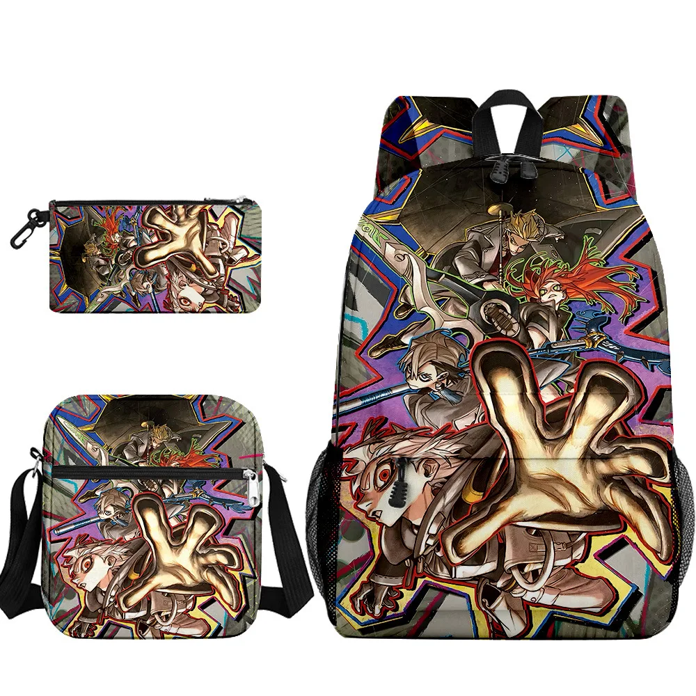 Hip Hop Popular Gachiakuta 3D Print 3pcs/Set Student School Bags Laptop Daypack Backpack Inclined shoulder bag Pencil Case
Hip Hop Popular Gachiakuta 3D Print 3pcs/Set Student School Bags Laptop Daypack Backpack Inclined shoulder bag Pencil Case