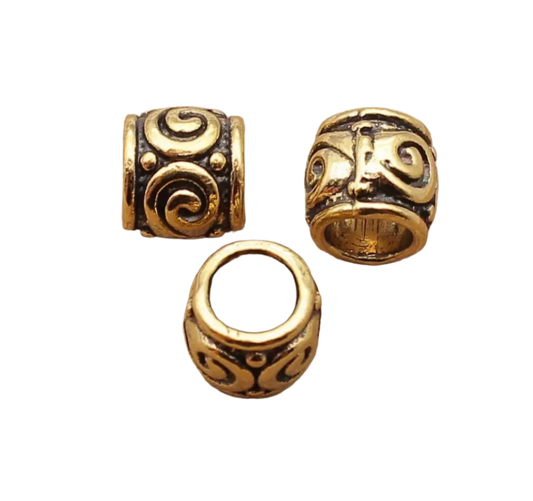 20pcs 9*8mm, hole 4.5mm Vintage big hole spacer beads for hangmade findings Zinc Alloy metal HW2852
20pcs 9*8mm, hole 4.5mm Vintage big hole spacer beads for hangmade findings Zinc Alloy metal HW2852