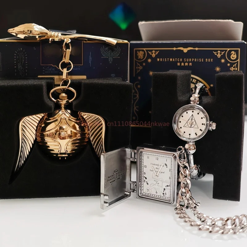 In Stock Harry Magic Series Blind Box Wristwatch Surprise Box Trendy Ornament Movie Merchandise Fans Collectible Birthday Gift
In Stock Harry Magic Series Blind Box Wristwatch Surprise Box Trendy Ornament Movie Merchandise Fans Collectible Birthday Gift