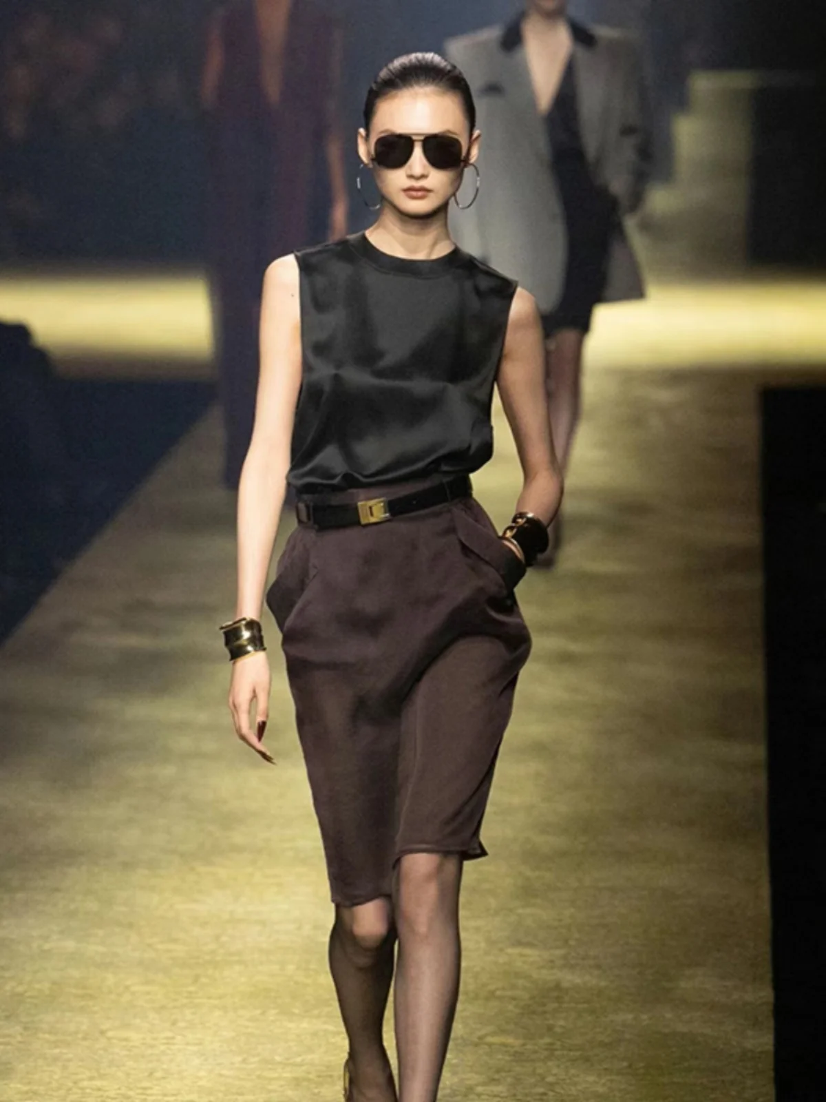 Ele Satin ket Slim Fit Bodycon Skirt Busin Chic High Waist Ci Commute Polyester Blend Mid-Length A-Line Skirt
Ele Satin ket Slim Fit Bodycon Skirt Busin Chic High Waist Ci Commute Polyester Blend Mid-Length A-Line Skirt