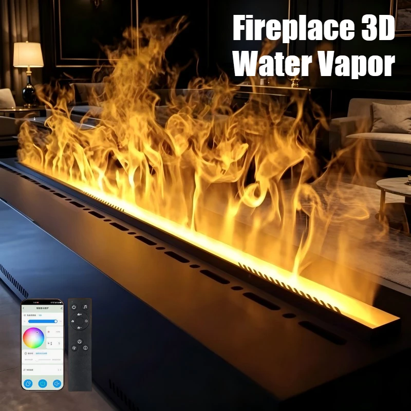 Drop-in Electric Fireplace Insert Kit 3D Water Vapor Steam Flame 1000mm Replaces Old Wood Burning Fireplace Conversion firepit
Drop-in Electric Fireplace Insert Kit 3D Water Vapor Steam Flame 1000mm Replaces Old Wood Burning Fireplace Conversion firepit