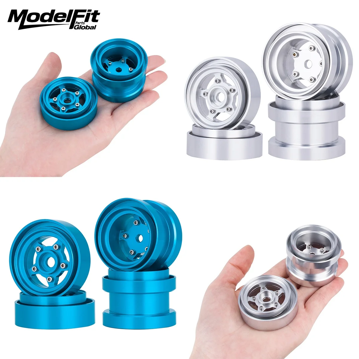 CNC Aluminum Beadlock Durable Wheel Rim Hub For 1/10 RC Buggy Tamiya Frog Grasshopper Hornet Sand Scorcher Upgrade Parts
CNC Aluminum Beadlock Durable Wheel Rim Hub For 1/10 RC Buggy Tamiya Frog Grasshopper Hornet Sand Scorcher Upgrade Parts