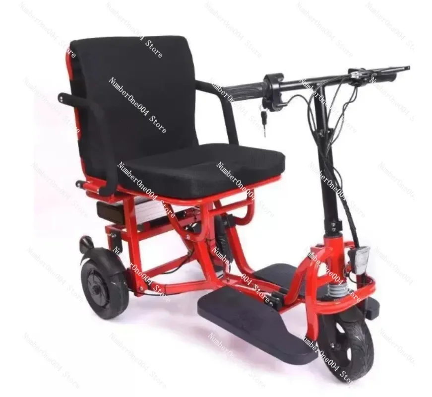 Aluminum Alloy Foldable Electric Scooter, 3-Wheel Travel Vehicle for Elderly & Adults, Good Climbing Performance
Aluminum Alloy Foldable Electric Scooter, 3-Wheel Travel Vehicle for Elderly & Adults, Good Climbing Performance