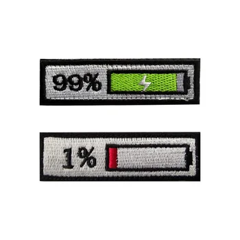 의류용 충전 자수 99% 1% 파워 벨크로 패치, 배낭 패치, 애니메이션 스포츠 신발, 후크 및 루프 배지