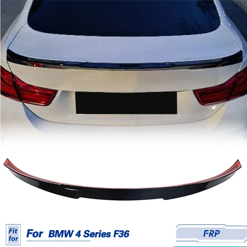 Car Rear Trunk Spoiler Wings FRP Gloss Black For BMW 4 Series F36 2014-2019 Racing Rear Boot Lid Wing Lip Spoiler Accessories
Car Rear Trunk Spoiler Wings FRP Gloss Black For BMW 4 Series F36 2014-2019 Racing Rear Boot Lid Wing Lip Spoiler Accessories
