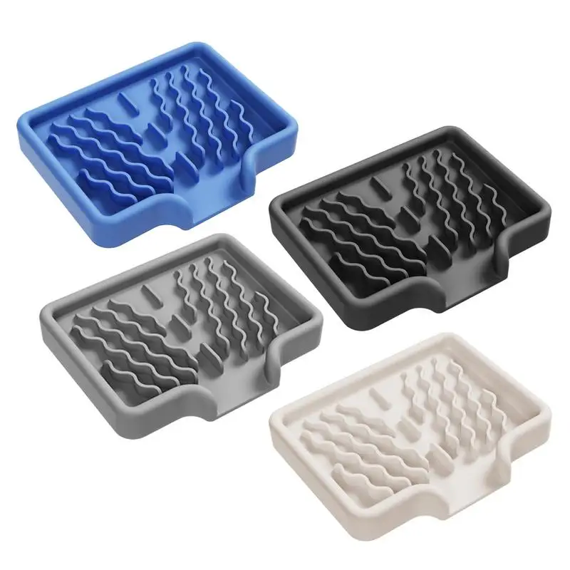 Self Draining Soap Holder Silicone Kitchen Sink Soap Dish Counter Organizer for Dish Soap Dispenser Kitchen Storage Accessories
Self Draining Soap Holder Silicone Kitchen Sink Soap Dish Counter Organizer for Dish Soap Dispenser Kitchen Storage Accessories