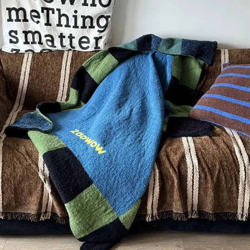 Cutelife Vintage Grid Velour Woven Sofa Blanket Home Decor Comfort Bedspread Blanket Travel All-season Children's Soft Blankets
Cutelife Vintage Grid Velour Woven Sofa Blanket Home Decor Comfort Bedspread Blanket Travel All-season Children's Soft Blankets