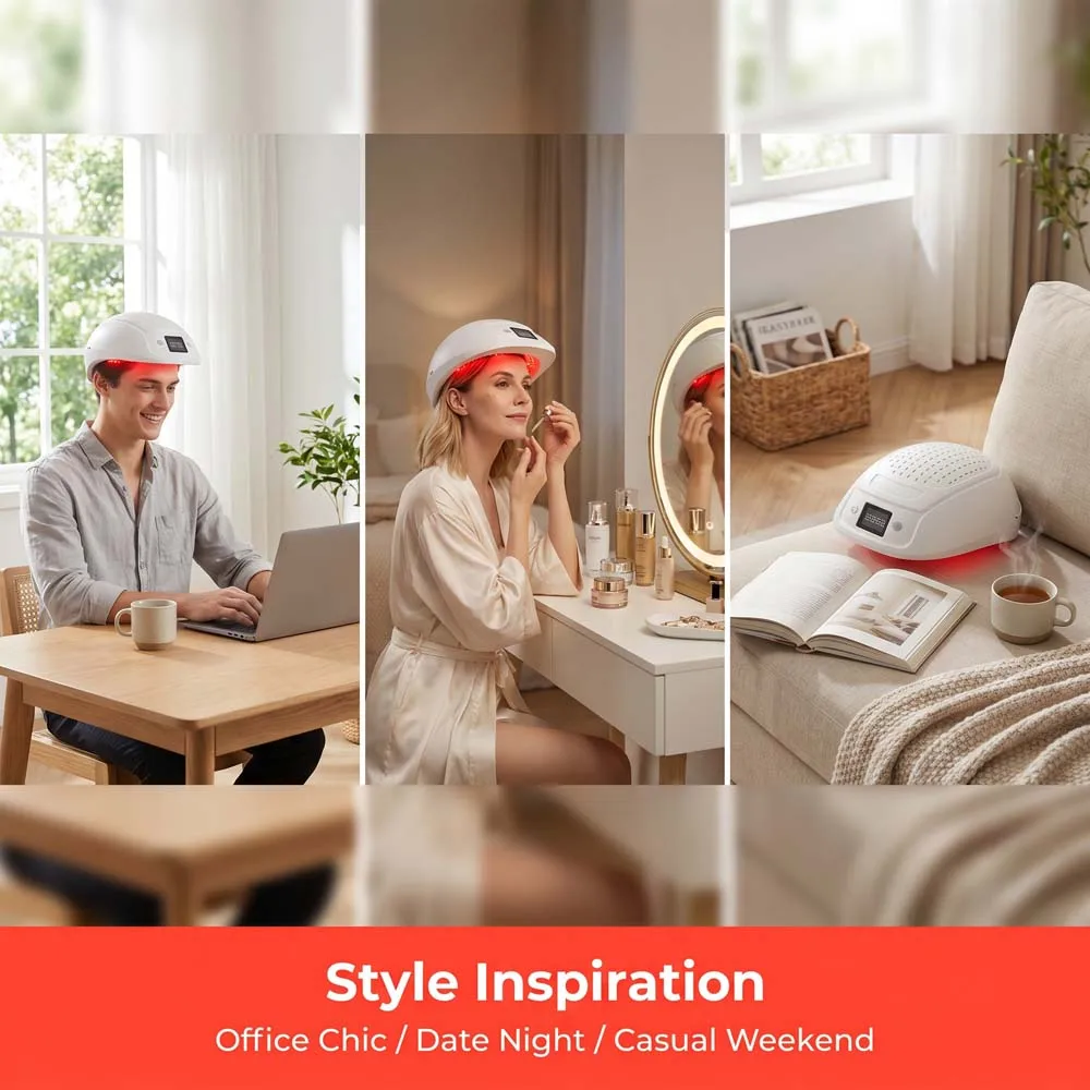 Professional 448 Laser Diodes Hair Growth Cap 650nm LLLT Scalp Massager with LCD Timer ble Anti Hair Loss Hair Regrowth Device
Professional 448 Laser Diodes Hair Growth Cap 650nm LLLT Scalp Massager with LCD Timer ble Anti Hair Loss Hair Regrowth Device