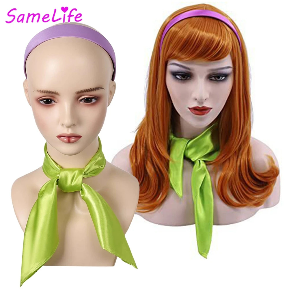 Daphne Hairband Square Scarf Neckerchief Wigs Cartoon TV Sicoob Cosplay Fantasy Accessories Adult Women Roleplay Party Props
Daphne Hairband Square Scarf Neckerchief Wigs Cartoon TV Sicoob Cosplay Fantasy Accessories Adult Women Roleplay Party Props