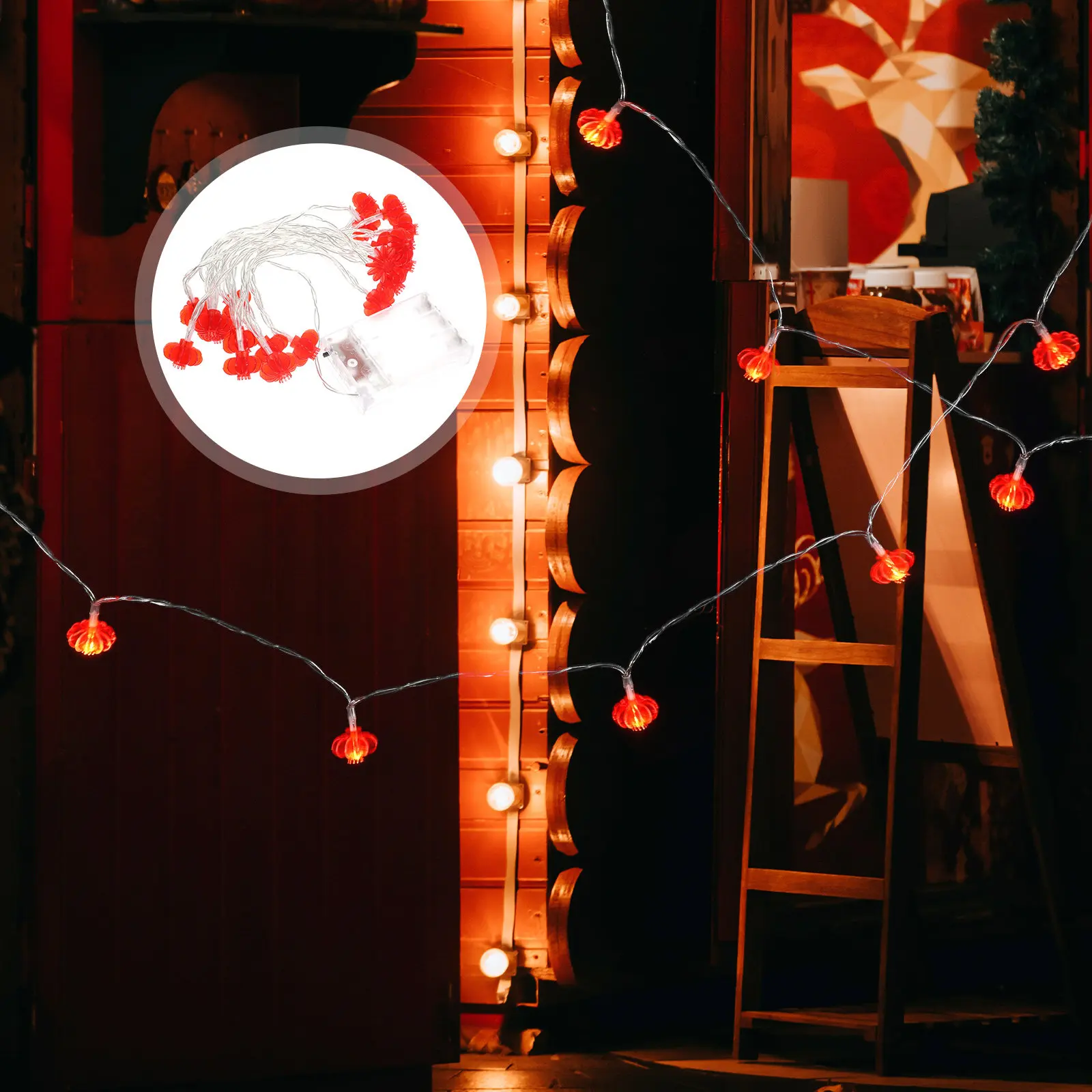 1 String LED Red Lantern String Hanging Decor for Spring Festival New Year Wedding Party Home Garden Balcony Outdoor Indoor
1 String LED Red Lantern String Hanging Decor for Spring Festival New Year Wedding Party Home Garden Balcony Outdoor Indoor