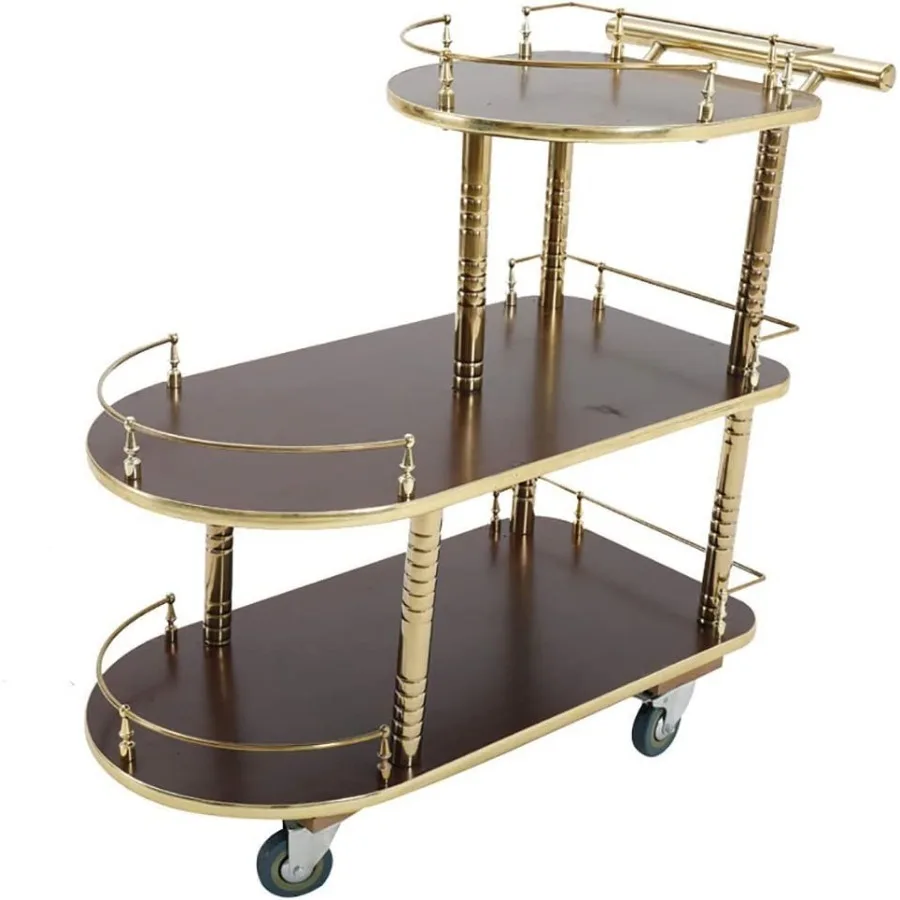 Bar Cart, Serving Cart for Home Hotel, Dining Room 3-Tier Wooden Serving Trolley Metal Modern Tea Cart for Hotel, Restaurant, B
Bar Cart, Serving Cart for Home Hotel, Dining Room 3-Tier Wooden Serving Trolley Metal Modern Tea Cart for Hotel, Restaurant, B