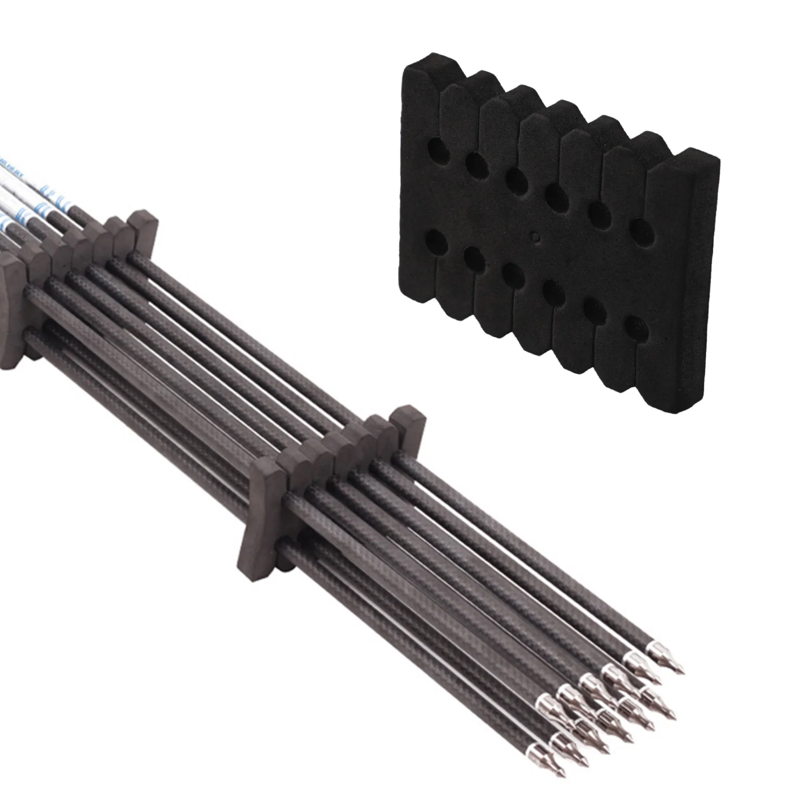 Arrow Clip Arrow Rack Easy To Use Effectively Hold 12 Arrows Light Weight Sponge Material Arrow Holder EVA Foam
Arrow Clip Arrow Rack Easy To Use Effectively Hold 12 Arrows Light Weight Sponge Material Arrow Holder EVA Foam