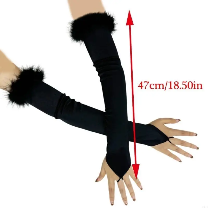 M6CD Stylish Arm Sleeves Elbow Length Gloves for Women 1920S Cosplay Costume Props
M6CD Stylish Arm Sleeves Elbow Length Gloves for Women 1920S Cosplay Costume Props