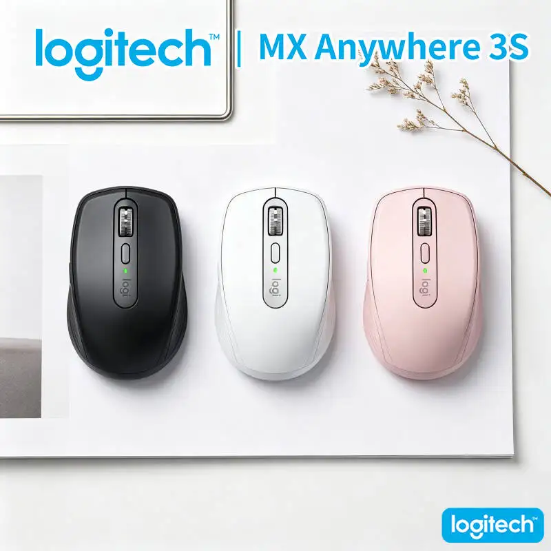 Precision Logitech MX Anywhere 3S Mouse - 8K DPI, Hyper-Scroll, Silent Click, USB-C Fast Charge for Store Office
Precision Logitech MX Anywhere 3S Mouse - 8K DPI, Hyper-Scroll, Silent Click, USB-C Fast Charge for Store Office