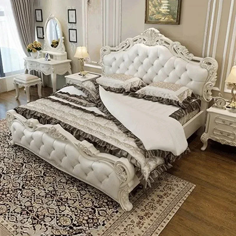 Black Luxury Double Bed Luxury Nordic Princess Sleeping Headboard Double Bed Modern Twin Cama Matrimonio Bedroom Furniture
Black Luxury Double Bed Luxury Nordic Princess Sleeping Headboard Double Bed Modern Twin Cama Matrimonio Bedroom Furniture