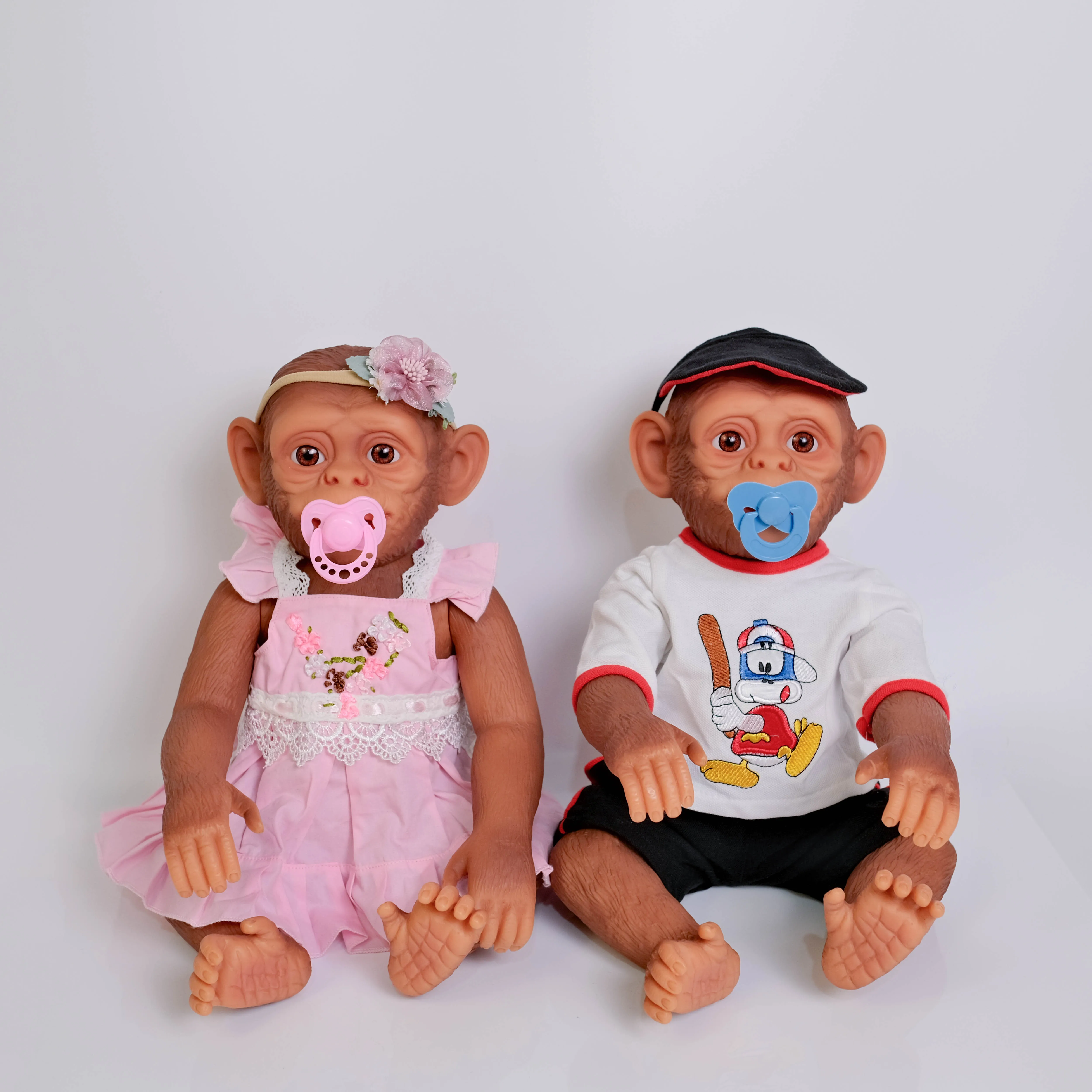 NPK 20inch Full body Vinyl Monkey Finished Reborn Baby Doll Lifelike Baby 3D Painting Baby Toy
NPK 20inch Full body Vinyl Monkey Finished Reborn Baby Doll Lifelike Baby 3D Painting Baby Toy