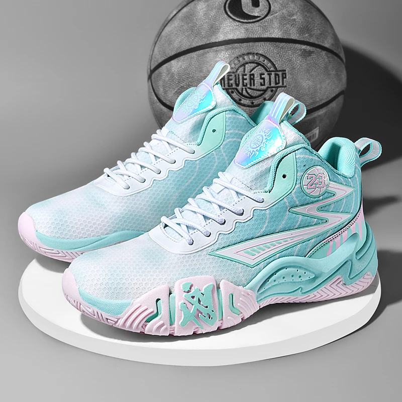 Basketball Shoes Waterproof Men Athletic Sports Shoes High-Quality Training Unisex Street Basketball Boots Cushioned Sneaker
Basketball Shoes Waterproof Men Athletic Sports Shoes High-Quality Training Unisex Street Basketball Boots Cushioned Sneaker