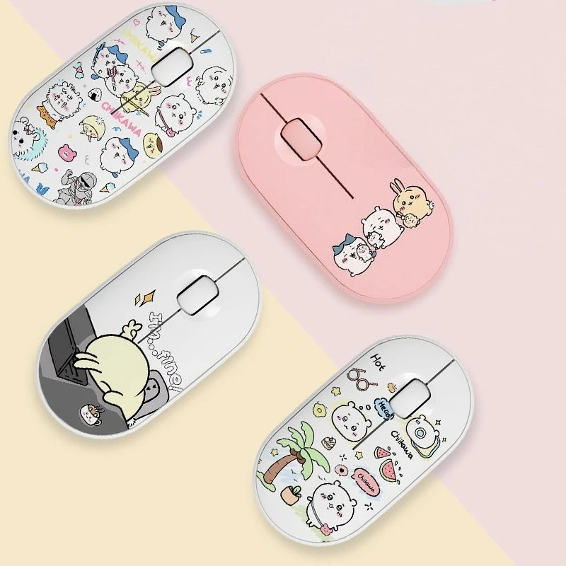 Chiikawa Bluetooth Mouse Cute Mini Silent Wireless Mouse for Mac Laptop Computer Slim Ergonomic Design Dual-Mode Cartoon Mouse
Chiikawa Bluetooth Mouse Cute Mini Silent Wireless Mouse for Mac Laptop Computer Slim Ergonomic Design Dual-Mode Cartoon Mouse