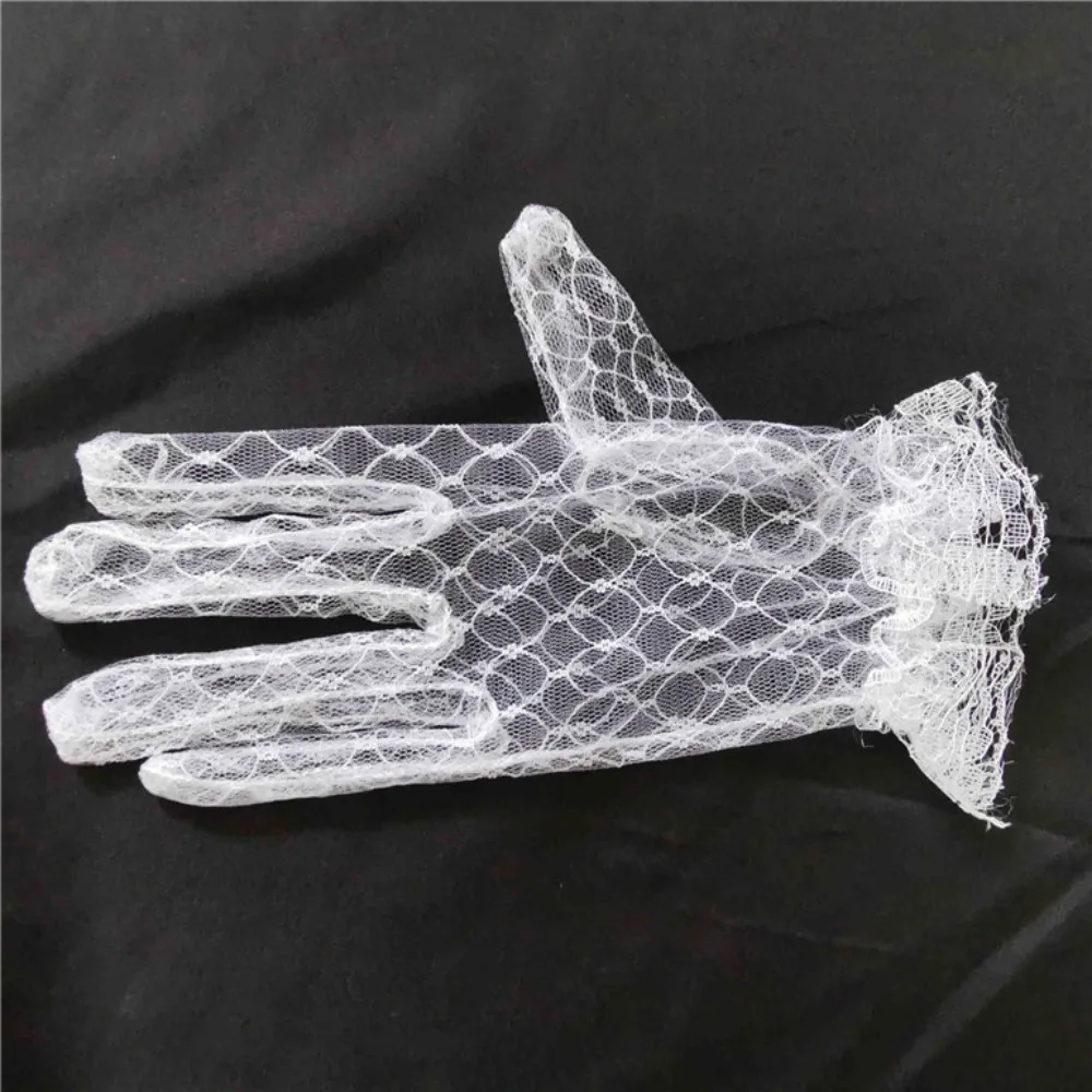 Performance Cosplay Dinner Dress Autumn Dress Accessories Short Wedding Lace Gloves Thin Mittens Bridal Mesh Gloves
Performance Cosplay Dinner Dress Autumn Dress Accessories Short Wedding Lace Gloves Thin Mittens Bridal Mesh Gloves