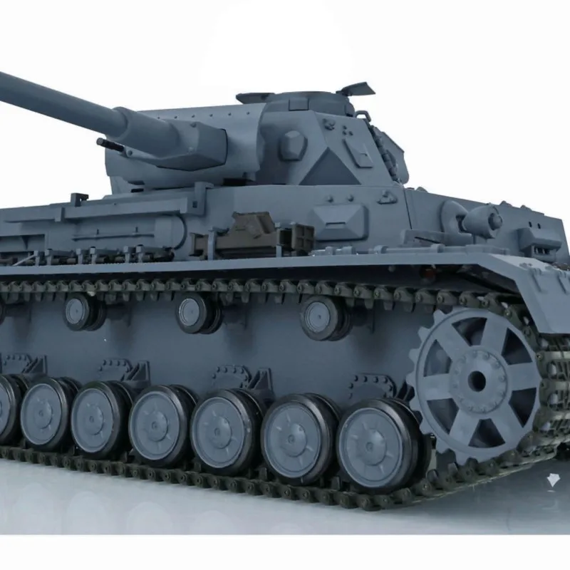 US SALE Henglong 1/16 Scale 7.0 Plastic Panzer IV F2 2.4G RTR RC Tank Model 3859